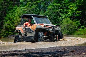 Orange Utv In Water 2